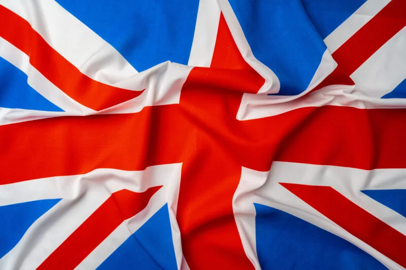 Celebrating Christmas Day In Ho Chi Minh City? 9 Photo of rippled flag of Great Britain