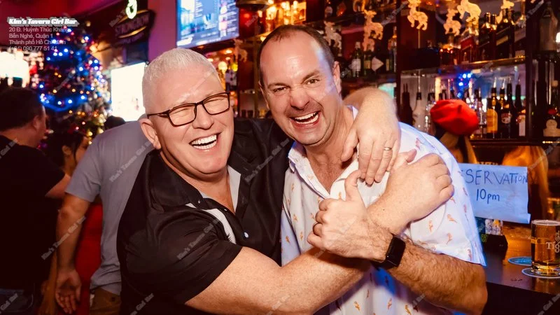 It's Official: Going To Kim's Tavern Lady Bar Is Good For Your Health! 3 Kims Tavern Girl Bar Saigon Christmas Party 2023 8