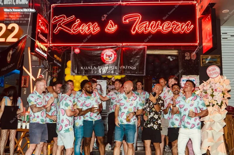 Where To Watch The 2024 UEFA Euros In Saigon 5 Kims Tavern Lady Bar Kims Birthday Party Celebrations 15