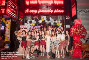 Kim’s Tavern Sài Gòn: Viết Lại Cuộc Đời Bạn – Tuyển Dụng Nhân Viên Nữ 7 Kims Tavern Girl Bar Ho Chi Minh City 14th Anniversary Party Grand Reopening43
