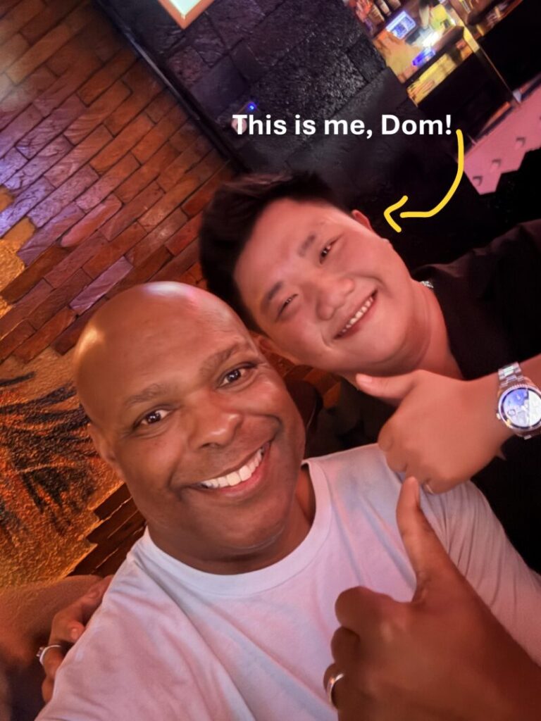 Author Picture Dom the Bartender Kims Tavern Girl Bar In Ho Chi Minh City