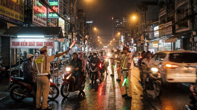 Drink Driving Laws In Vietnam: What I Wish Every Guy Knew Before He Grabs His Keys 5 Drink Driving Checkpoint in Vietnam scaled