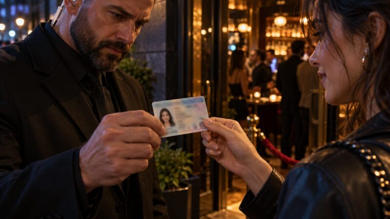 Drinking Age In Vietnam: The Law, The Fines, And The Reality 6 An ID being inspected at a bar in Vietnam
