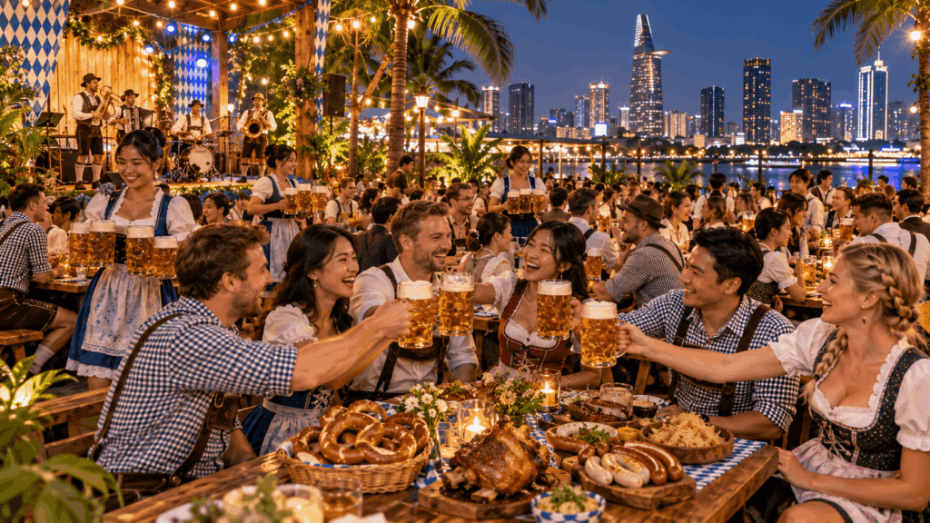 Oktoberfest in Ho Chi Minh City: Beer Tents, Bratwurst and Where to Keep the Party Going 1 Oktoberfest In Ho Chi Minh City noresize