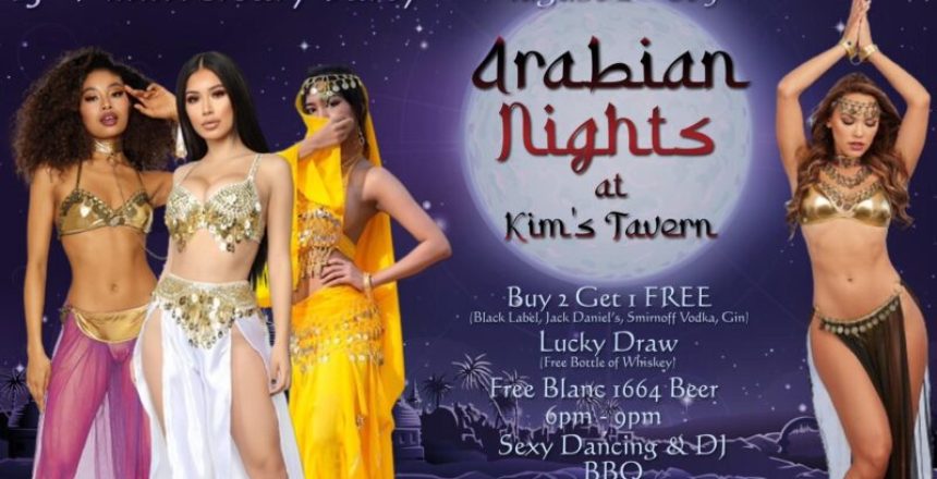 KIm's Tavern Girl Bar 13th Anniversary - Arabian Nights
